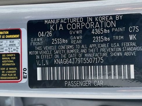 New 2026 Kia K5 GT-Line w/ GT-Line Premium Package FWD image 33
