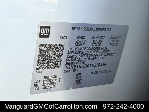 New 2026 GMC Yukon Elevation w/ Elevation Premium Package RWD image 27