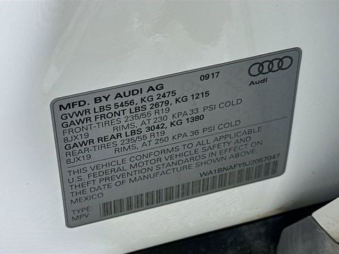 Used 2018 Audi Q5 2.0T Premium Plus w/ Premium Plus Package image 33