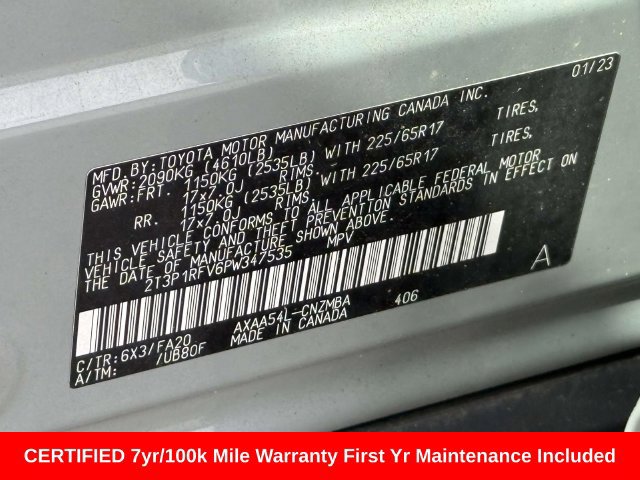 Used 2023 Toyota RAV4 XLE w/ Convenience Package AWD/4WD image 24