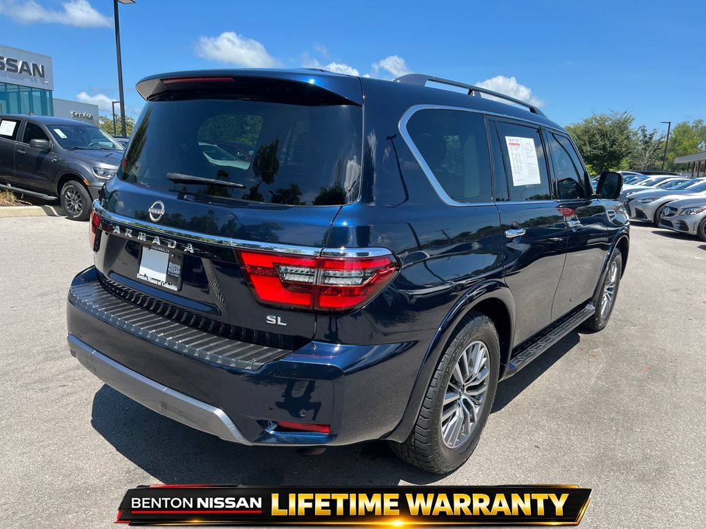 Used 2023 Nissan Armada SL w/ Captain's Chairs Package AWD/4WD image 8