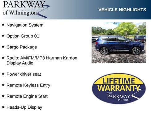 Used 2021 Hyundai Santa Fe Calligraphy w/ Cargo Package AWD/4WD image 9