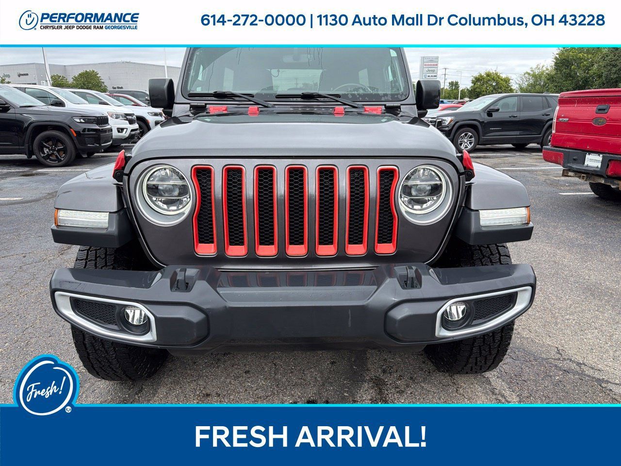 Used 2020 Jeep Wrangler Unlimited Sahara AWD/4WD image 3