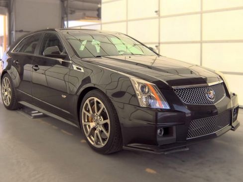 Used 2012 Cadillac CTS V w/ Wood Trim Package RWD image 4