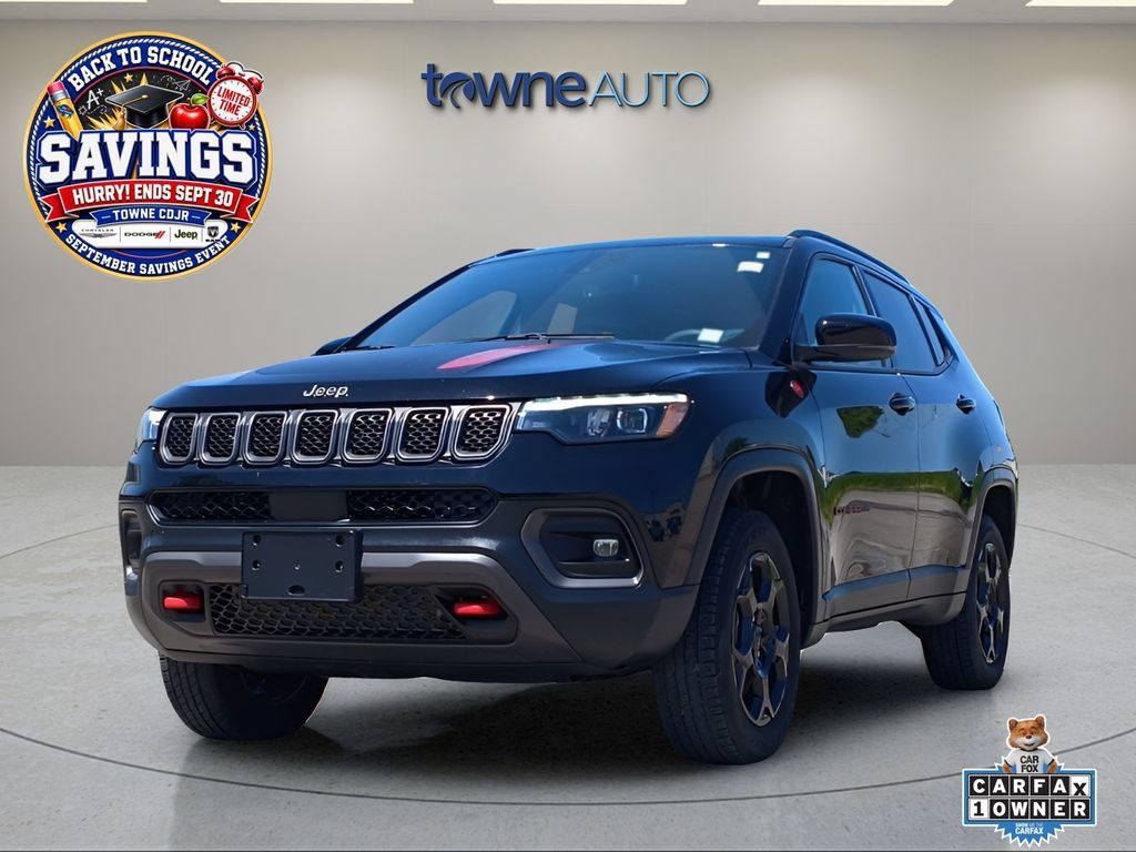 Used 2023 Jeep Compass Trailhawk w/ Trailhawk Elite Group AWD/4WD image 1
