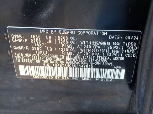Certified 2025 Subaru Outback Limited AWD/4WD image 53
