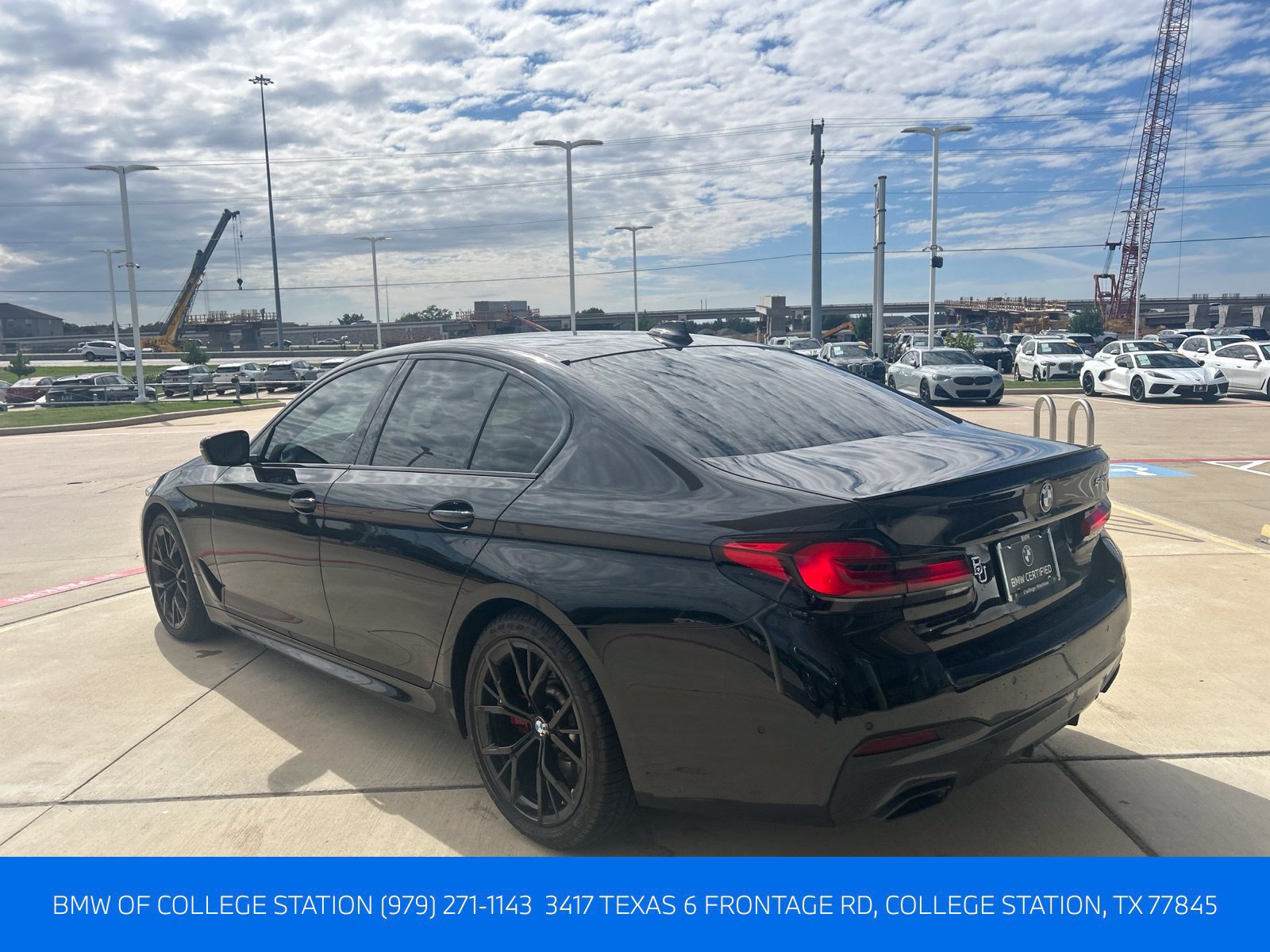 Certified 2023 BMW 540i w/ M Sport Package RWD image 8