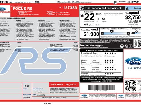 Used 2018 Ford Focus RS image 10