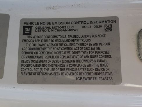 Used 2020 Chevrolet Silverado 3500 W/T w/ WT Fleet Convenience Package image 52