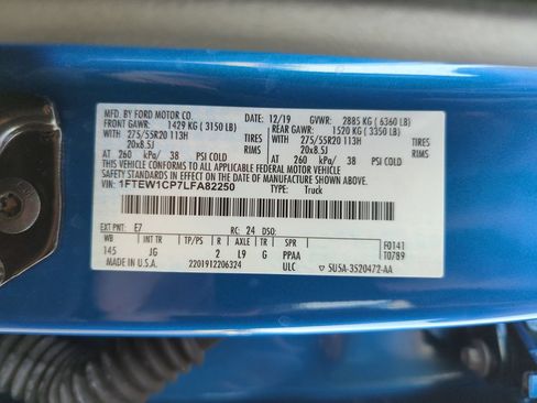 Used 2020 Ford F150 XL w/ Equipment Group 101A Mid RWD image 28