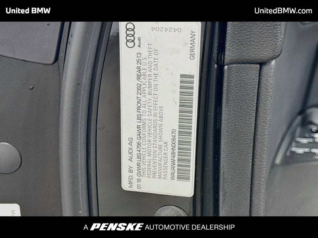Used 2017 Audi A4 2.0T Premium AWD/4WD image 21