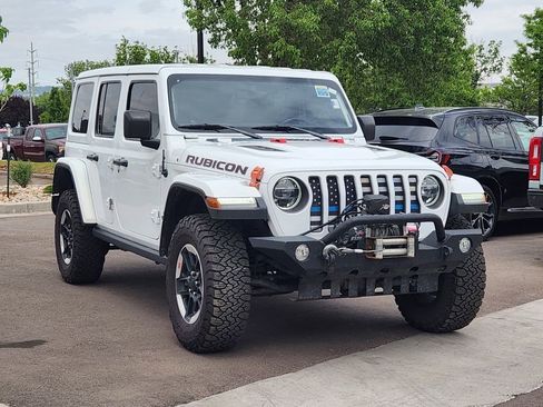 Used 2021 Jeep Wrangler Unlimited Rubicon AWD/4WD image 3
