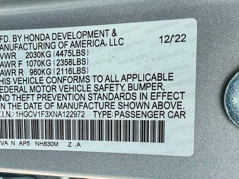 Used 2022 Honda Accord Sport image 26