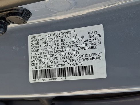 Used 2023 Honda Passport EX-L image 28