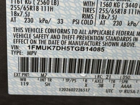 New 2026 Ford Explorer Active w/ Active Comfort Package RWD image 33