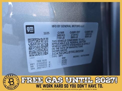 New 2026 GMC Yukon XL Denali w/ Sun & Power Step Package AWD/4WD image 32