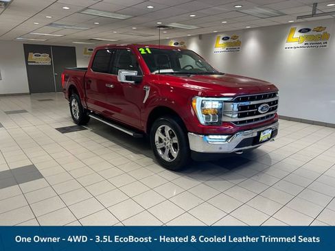 Used 2021 Ford F150 Lariat w/ Max Trailer Tow Package AWD/4WD image 1