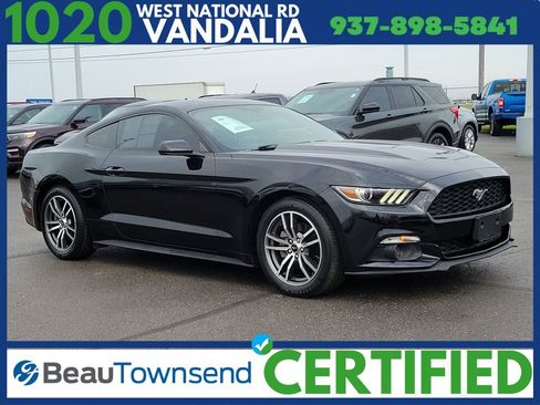 Certified 2017 Ford Mustang EcoBoost image 1