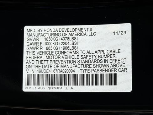 Certified 2024 Acura Integra A-Spec FWD image 34