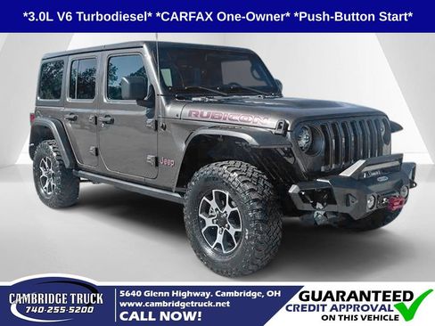 Used 2021 Jeep Wrangler Unlimited Rubicon w/ Cold Weather Group AWD/4WD image 1