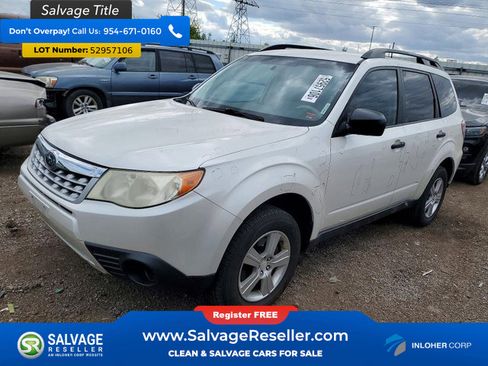 Used 2012 Subaru Forester 2.5X w/ Alloy Wheel Pkg AWD/4WD image 1