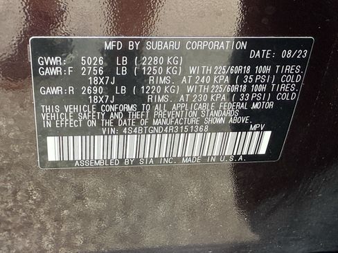 Used 2024 Subaru Outback Limited XT AWD/4WD image 33
