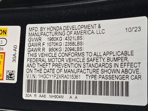 Used 2024 Honda Accord LX image 33