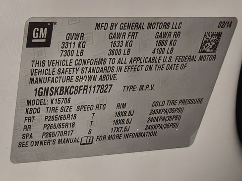 Used 2015 Chevrolet Tahoe LT AWD/4WD image 57