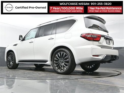 Certified 2024 Nissan Armada Platinum w/ Captain's Chairs Package image 23