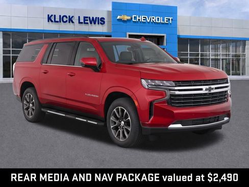 Used 2021 Chevrolet Suburban LT w/ Rear Media and Nav Package AWD/4WD image 1