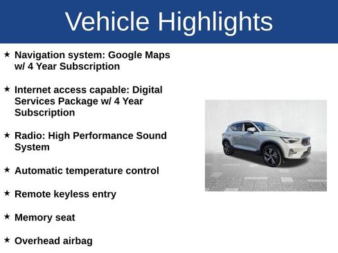 Certified 2025 Volvo XC40 B5 Core image 4