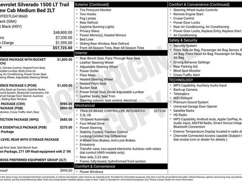 Used 2020 Chevrolet Silverado 1500 LT Trail Boss AWD/4WD image 16