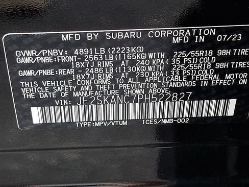 Certified 2023 Subaru Forester Limited w/ Popular Package #2 AWD/4WD image 29