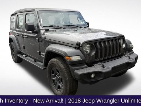 Used 2018 Jeep Wrangler Unlimited Sport AWD/4WD image 1
