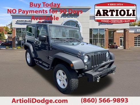 Certified 2017 Jeep Wrangler Sport w/ Quick Order Package 23S AWD/4WD image 1