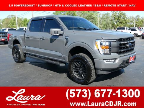 Used 2021 Ford F150 Lariat AWD/4WD image 1