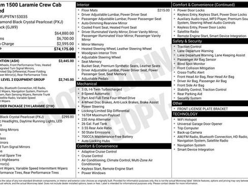 New 2026 RAM 1500 Laramie w/ Night Edition AWD/4WD image 18