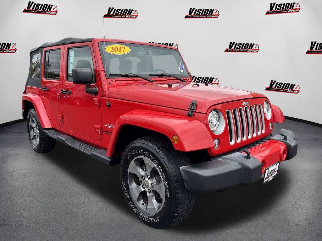 Used 2017 Jeep Wrangler Unlimited Sahara AWD/4WD image 3