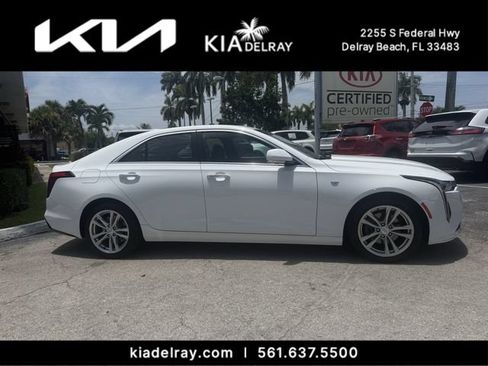 Used 2024 Cadillac CT4 Luxury w/ Sun And Sound Package RWD image 1
