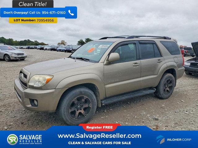 Used 2008 Toyota 4Runner Limited AWD/4WD image 1
