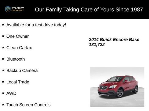 Used 2014 Buick Encore AWD image 9