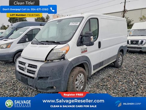 Used 2015 RAM ProMaster 1500 w/ Interior Convenience Group FWD image 1