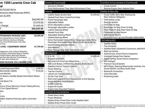 Used 2020 RAM 1500 Laramie w/ Sport Appearance Package AWD/4WD image 11