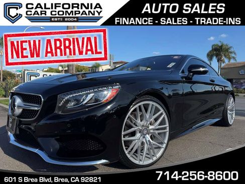 Used 2016 Mercedes-Benz S 550 4MATIC Coupe image 1