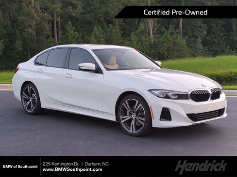 Certified 2023 BMW 330i Sedan w/ Premium Package RWD image 1