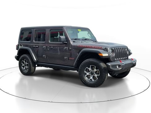 Used 2022 Jeep Wrangler Unlimited Rubicon w/ LED Lighting Group AWD/4WD image 1