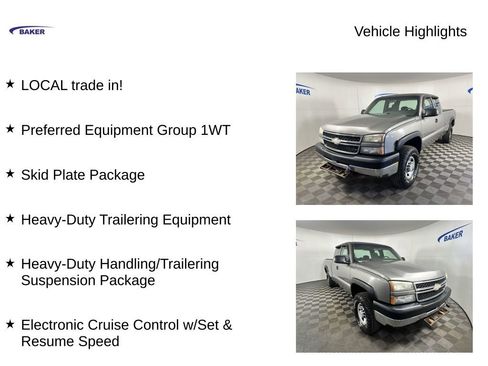 Used 2007 Chevrolet Silverado 2500 W/T w/ Skid Plate Package AWD/4WD image 4