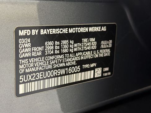 Used 2024 BMW X5 xDrive40i w/ Parking Assistance Package AWD/4WD image 19