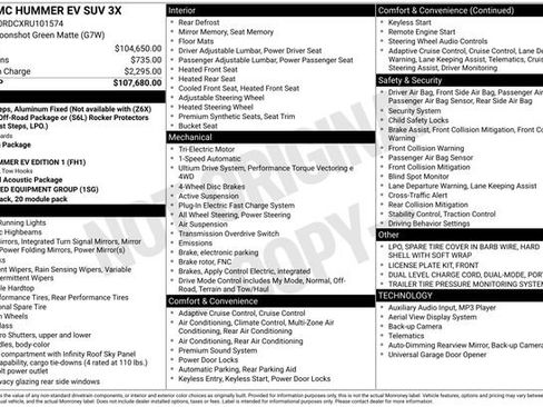 Used 2024 GMC Hummer EV 3X AWD/4WD image 35