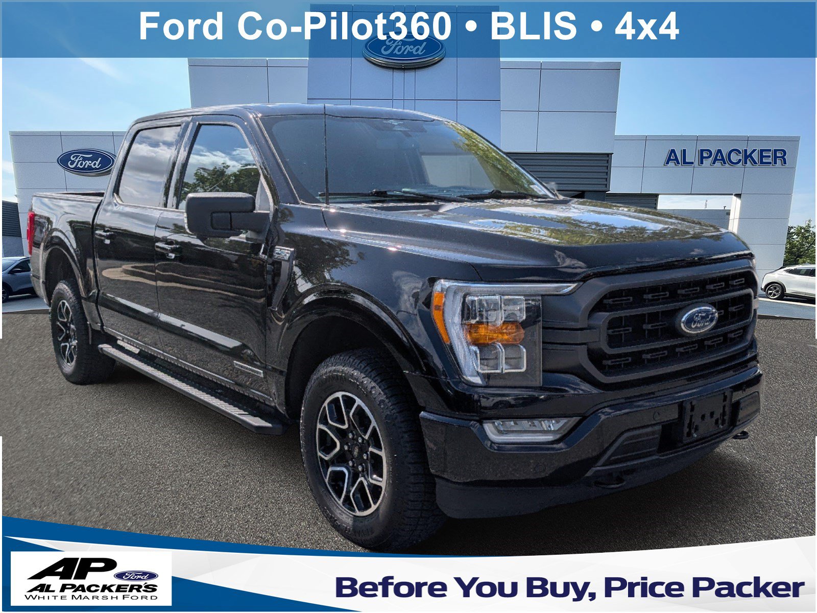 Certified 2023 Ford F150 XLT w/ Equipment Group 302A High AWD/4WD image 1